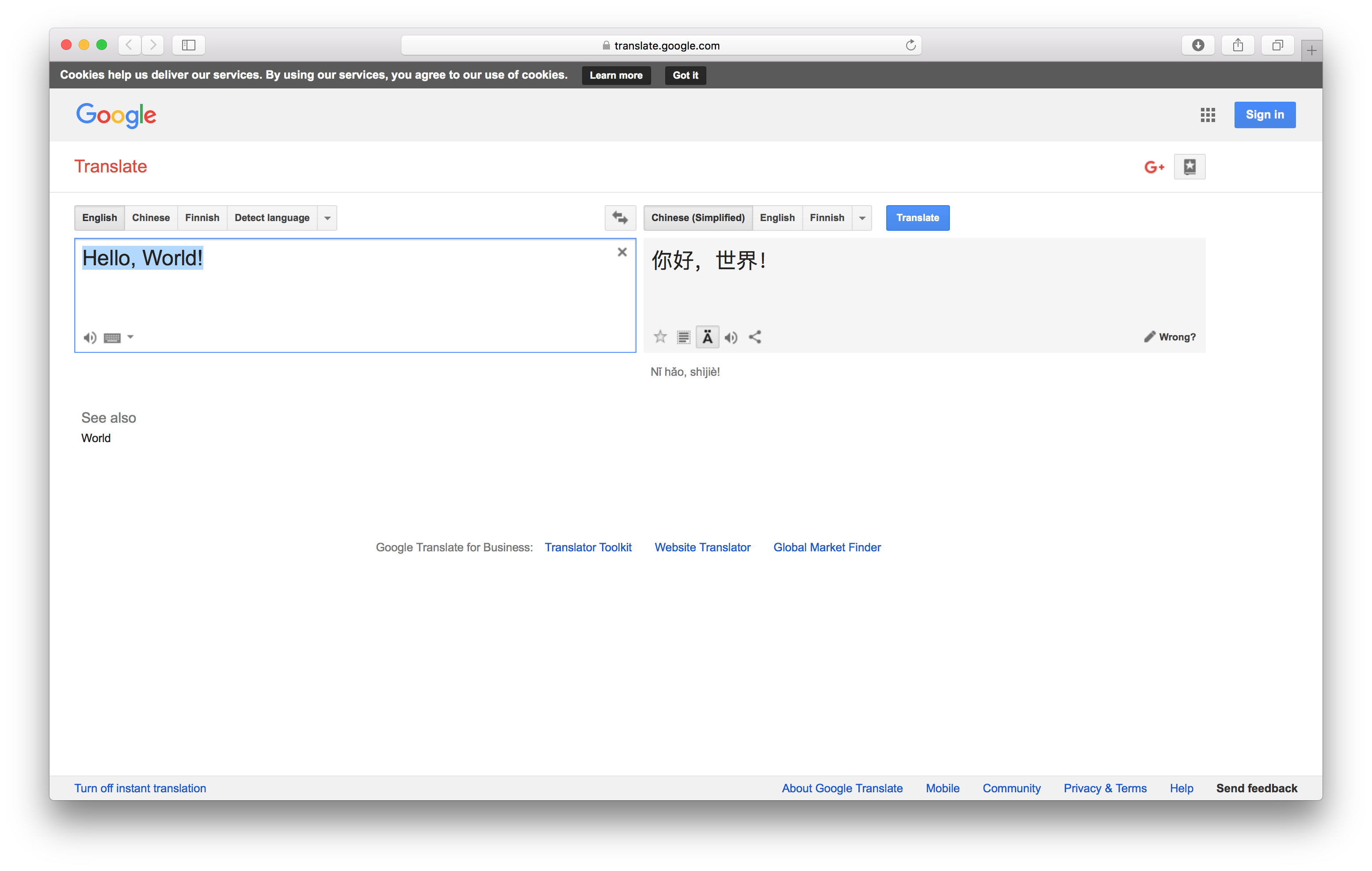 Download google translate for mac